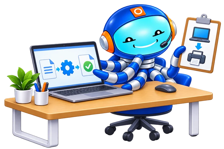 Осьминог Isranet: Пробная задача помогает проверить весь нужный процесс.